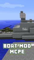 Boat Mod For MCPE' Affiche