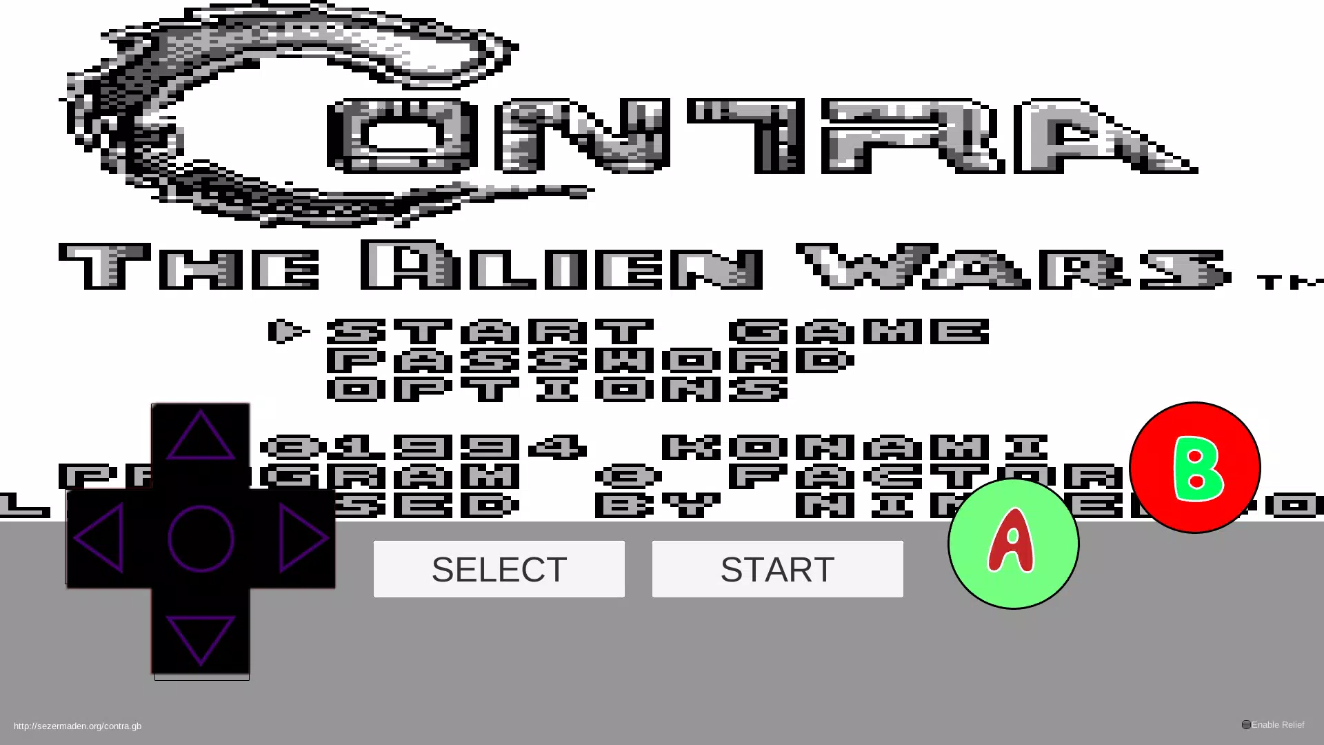 Descarga de APK de GameBoy Contra Alien Wars para Android