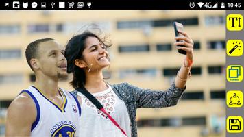 Selfie With Stephen Curry الملصق