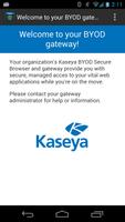 3 Schermata Kaseya Secure Browser