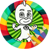 How to color Pj Masks coloring game for kids APK