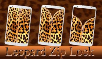 leopardo zíper bloqueio imagem de tela 3