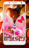 postal rosada de la mariposa captura de pantalla 2