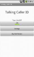 Talking Caller ID plakat