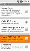 Talking Caller ID capture d'écran 2