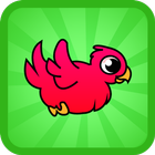 Tiny Birds Flying in Candyland أيقونة