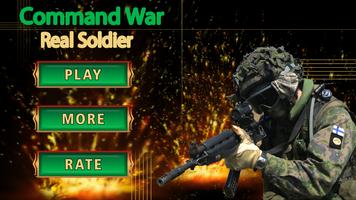 Commando War Real Soldier poster