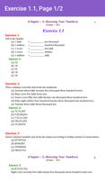 6th Maths CBSE Solutions - Class 6 تصوير الشاشة 2