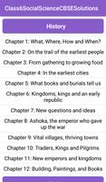 6th Social Science CBSE Solutions - Class 6 تصوير الشاشة 1