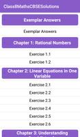 8th Maths CBSE Solutions - Class 8 screenshot 1