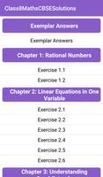 8th Maths CBSE Solutions - Class 8 تصوير الشاشة 1