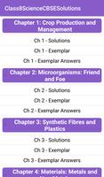 8th Science CBSE Solutions - Class 8 تصوير الشاشة 1