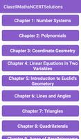 9th Maths NCERT Solutions - Class 9 Maths الملصق