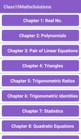 10th Maths NCERT Solutions - CLASS 10 الملصق
