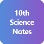 10th Science Notes in English icône