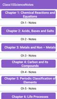 10th Science Notes in English capture d'écran 1