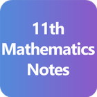 11th Maths Notes- Class 11 icône