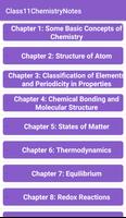 11th Chemistry Notes पोस्टर