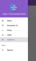 12th Economics Notes - Class 12 الملصق