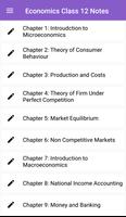 12th Economics Notes - Class 12 تصوير الشاشة 1