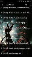 Full Album Megadeth All Songs capture d'écran 2