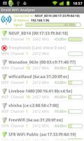 Droid Wifi Analyzer screenshot 1