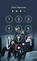 BTS Lock Screen ภาพหน้าจอ 1