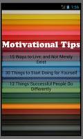 Motivational Tips Affiche