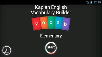 Kaplan English Vocab Builder plakat