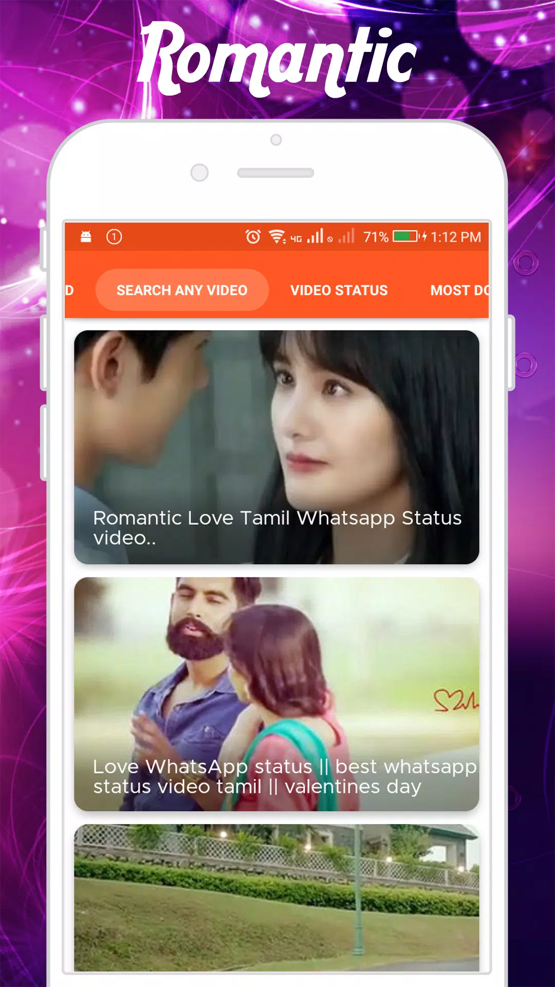 Romantic Video Status,Quote,Image,Wallpaper APK for Android Download