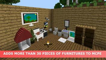 More Furniture Mod Mcpe 2017 ảnh chụp màn hình 2