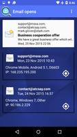 برنامه‌نما My Email Spy عکس از صفحه