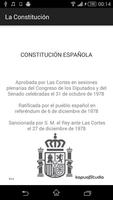 La Constitución Española poster