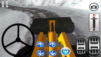 Dozer Simülatör Karlı Yol aç ภาพหน้าจอ 3