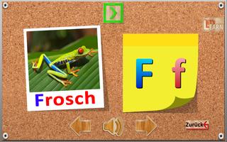 Deutsch Alphabet Lets Learn capture d'écran 2
