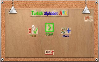 Turkish Alphabet Lets Learn 포스터