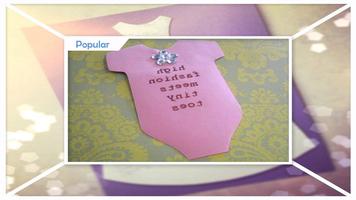 Best DIY Baby Shower Invitation Designs captura de pantalla 3