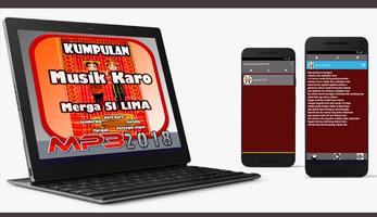 Lagu Karo 2018 Merga Si Lima + Lirik تصوير الشاشة 1
