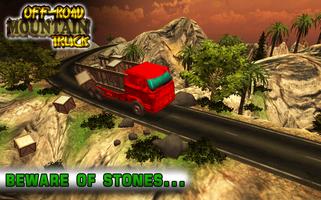 Offroad Truck Hill Driving 3D الملصق