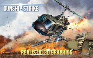 Airstrike Gunship bataille Affiche