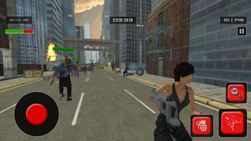 Zombies Shooter Combat ảnh chụp màn hình 1