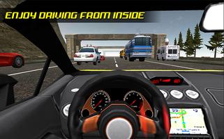 Carro Real Driving 3D imagem de tela 2