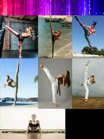 Karate Girls Splits Fitness  Wallpapers poster