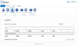 Novitas Accounting capture d'écran 3