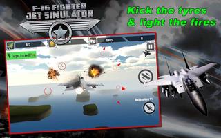 F16 Fighter Jet Simulator Free capture d'écran 2