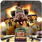 Heli Attack: Train Rescue أيقونة