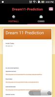 برنامه‌نما Pro tips Prediction  D11 - Football عکس از صفحه