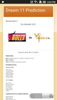 Pro tips Prediction D11- Kabbadi Ekran Görüntüsü 1