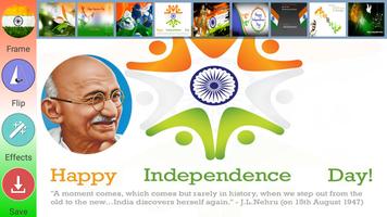 India Independence Day Frame 스크린샷 3