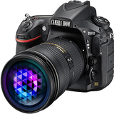 HDR camera zoom icône